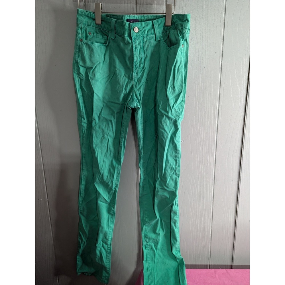 NYDJ not your daughters jeans Womens 10 skinny green pants